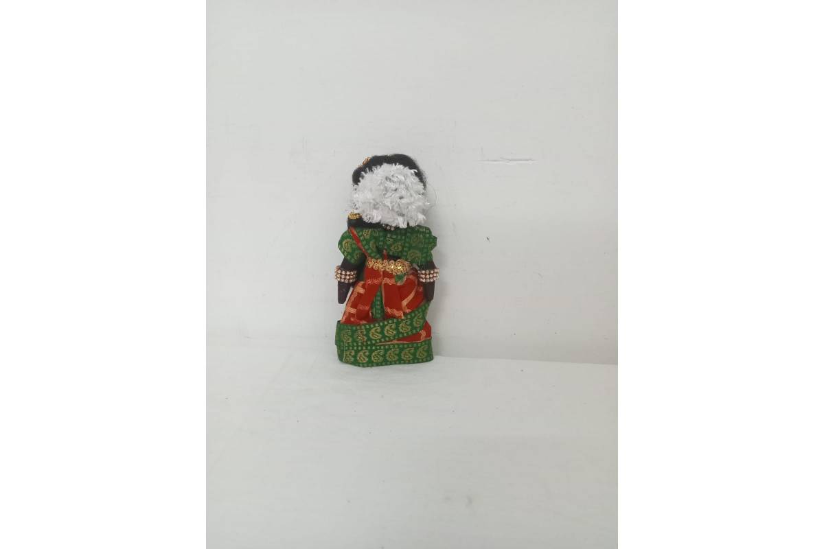 Decorated Wooden Marapachi Doll Pair