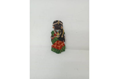 Decorated Wooden Marapachi Doll Pair