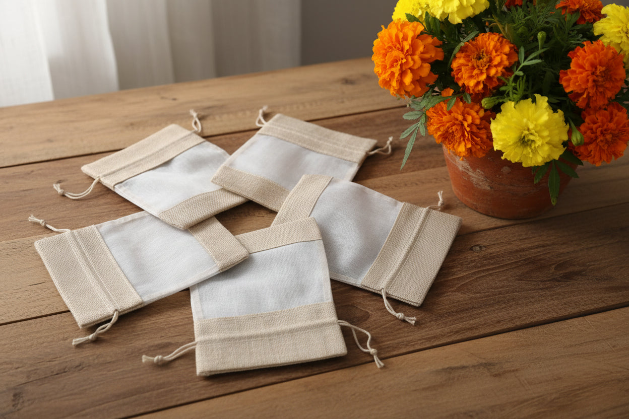 Tissue Jute Potli