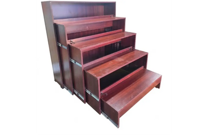 Drawer Style Wooden Golu Stand