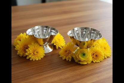 White Metal Mini Cup – Elegant Return Gifts for Weddings & Housewarming