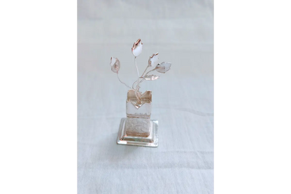 White_Metal_Tulasi_Plant - Tulsi Vivah gifts