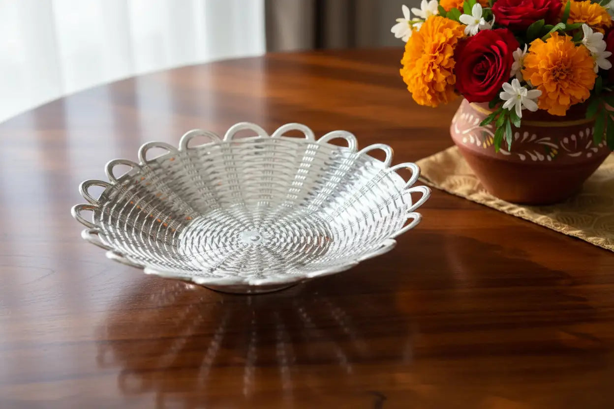 Decorative-wire-bowl-mini-set-for-housewarming-favors-india