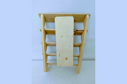 Miniature Foldable Wooden Golu Stand - Puja Celebrations