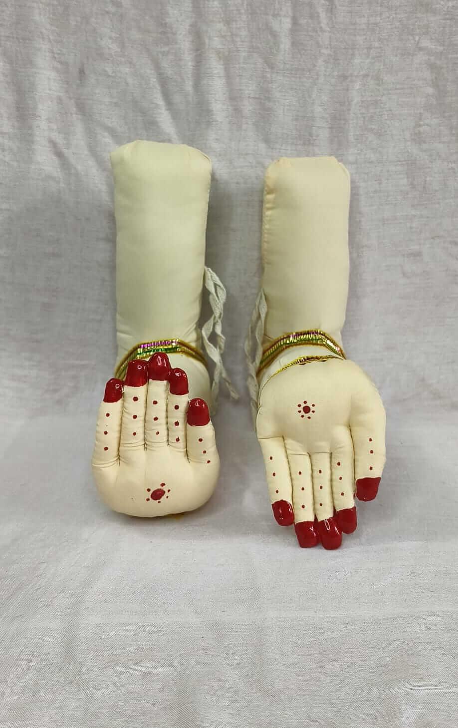 Lakshmi Devi hands