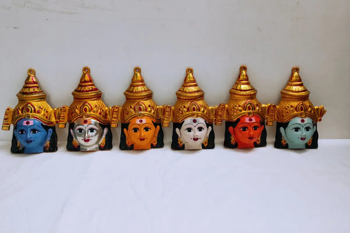 Arumugam 6 Face Set