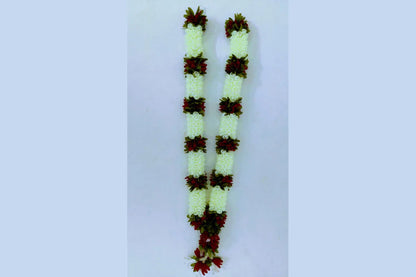 Artificial Flower Mala Garland - Puja Celebrations