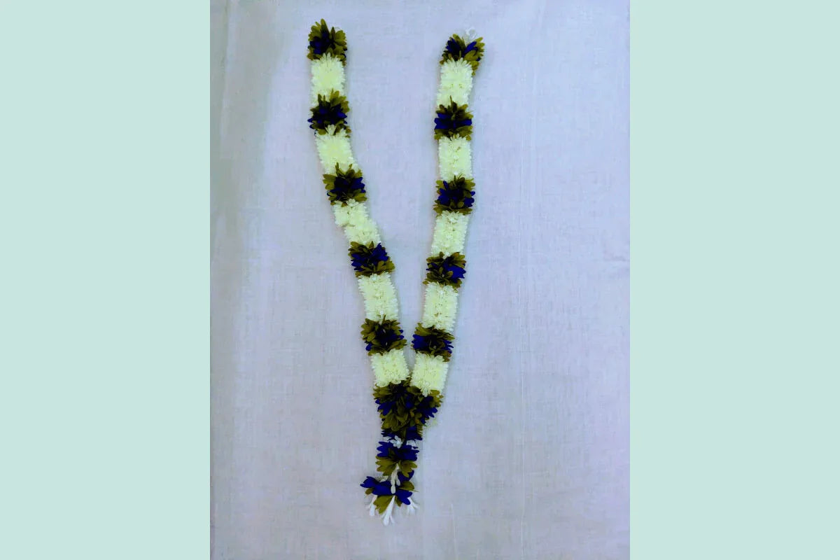 reusable artificial flower mala garlands