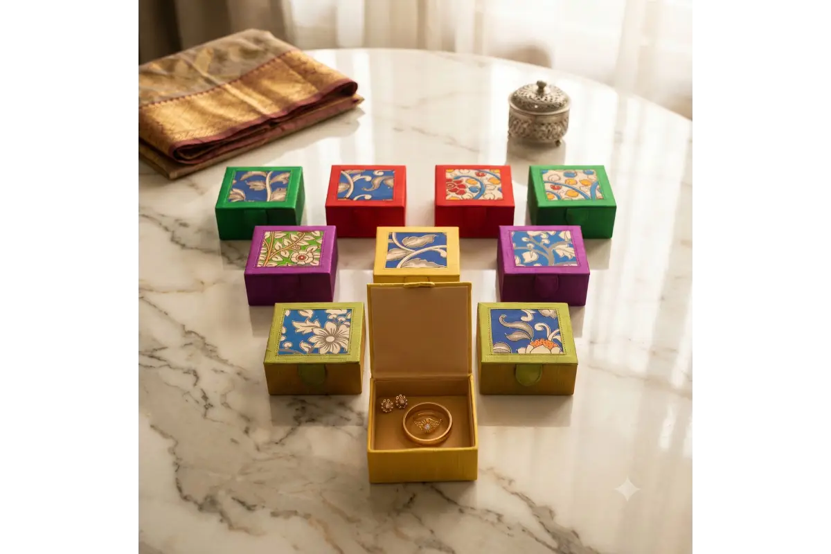 Kalamkari Top Bangle Box