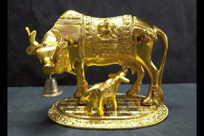 Cow with Calf Goddess Laxmi