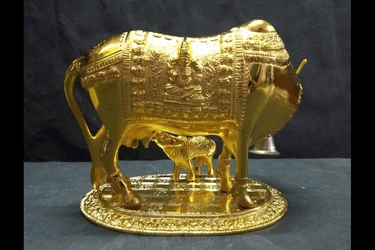 Back View of Cow and Calf Super Gold Big