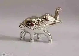 Elephant Shape Kumkum Box - Puja Celebrations