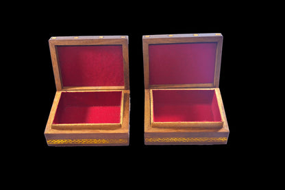 Gemstone Wooden Box
