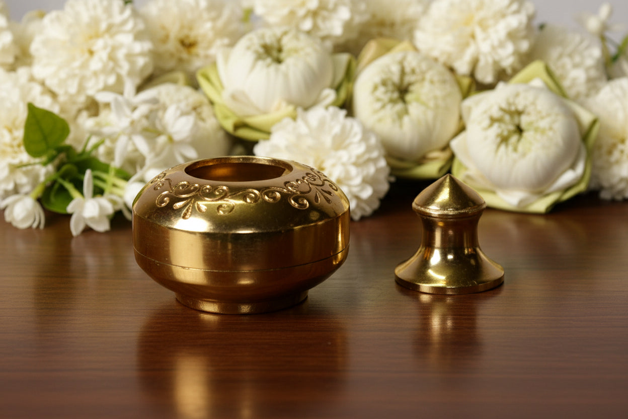 Vaishnavi Kumkum Pot – Traditional Puja Return Gift