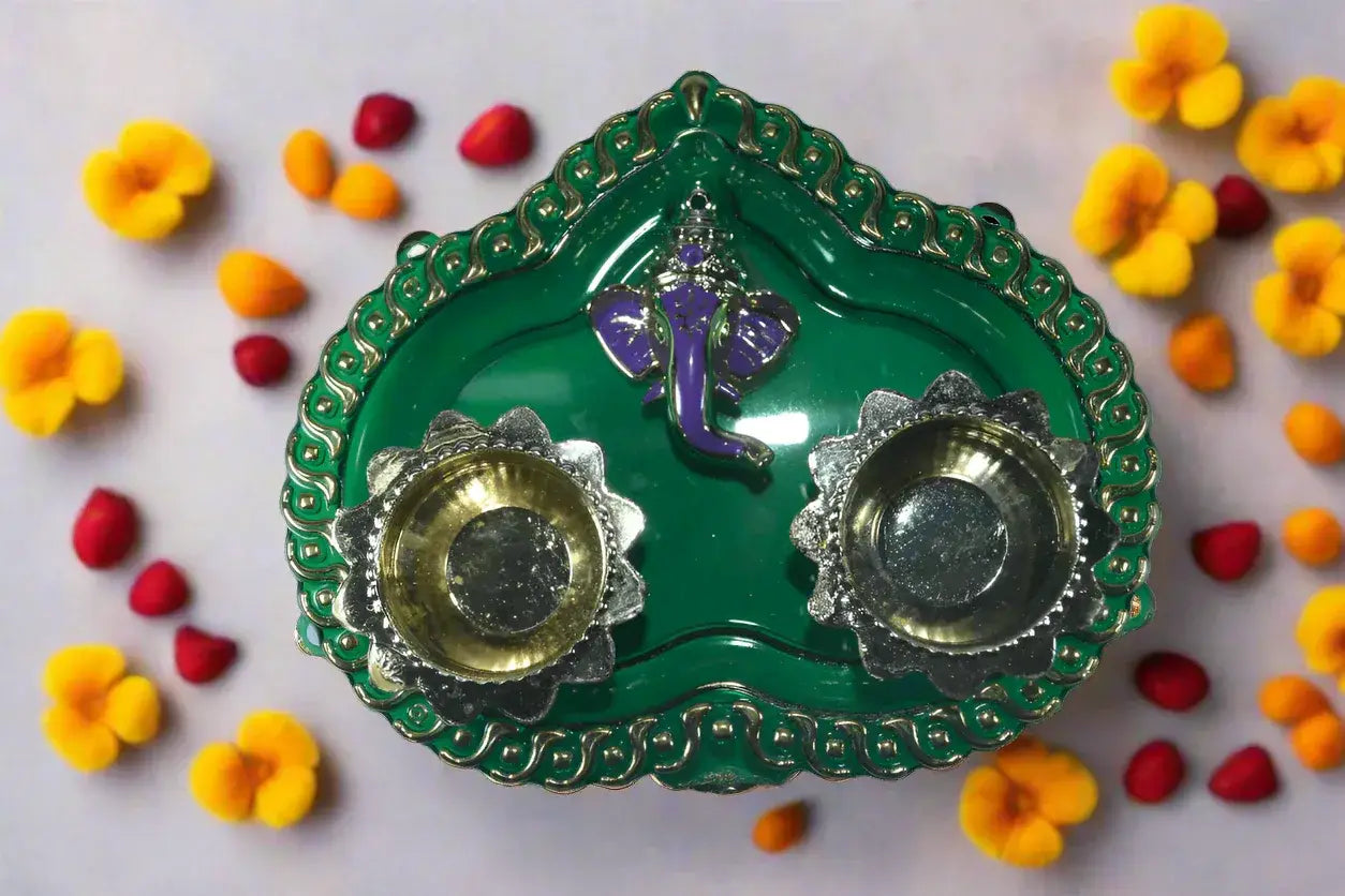 Modern Acrylic Haldi Kumkum Tray