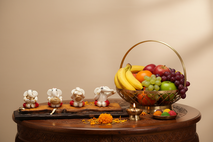 Ganesha Musical Set 8 Piece - Return Gift For Navaratri Golu
