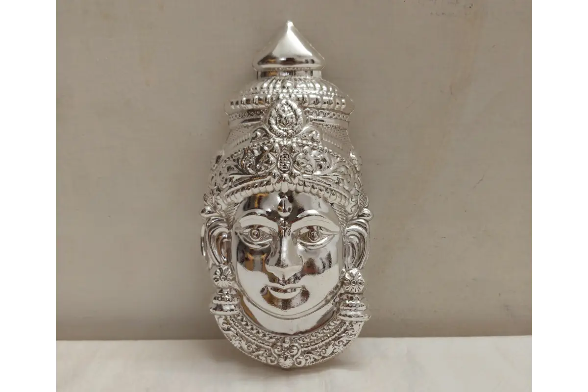 Brass & German Silver Devi Faces
