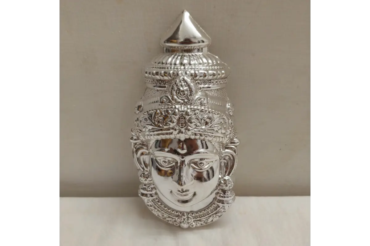Brass & German Silver Devi Faces