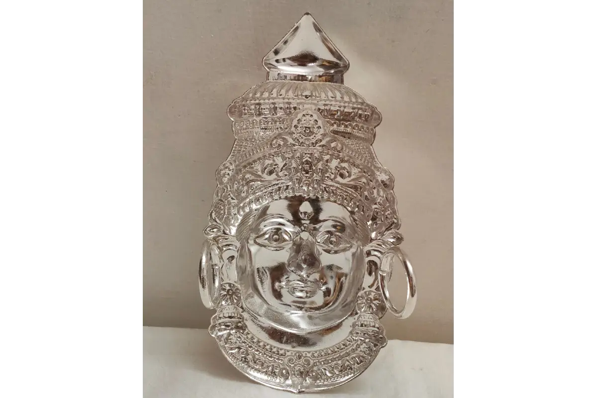 Brass & German Silver Devi Faces