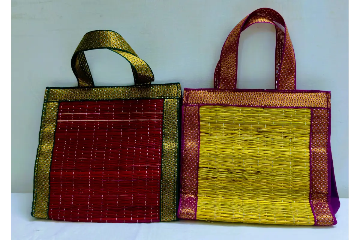 Korai Mat Bag – Eco-Friendly Traditional Handbag India