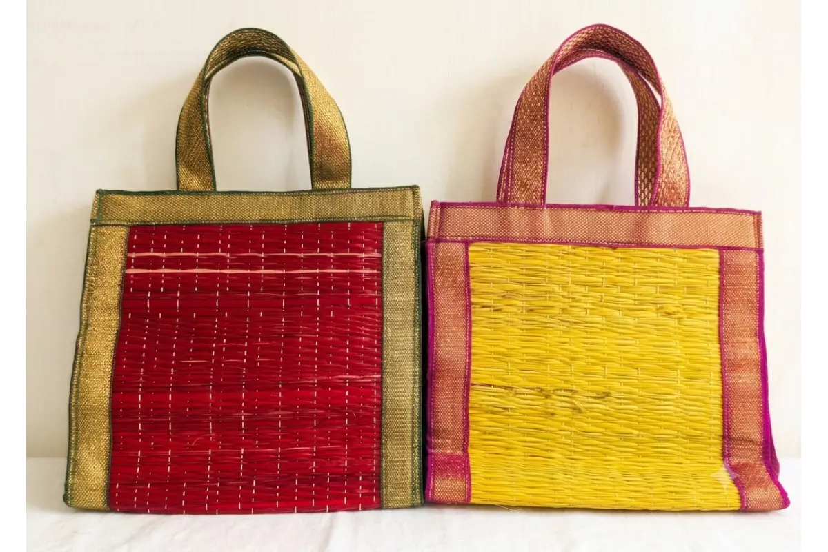 Korai Mat Bag – Eco-Friendly Traditional Handbag India