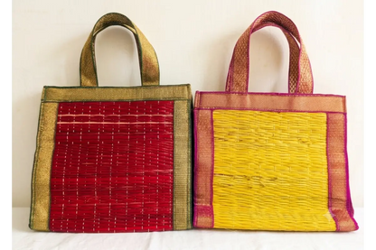 Korai Mat Bag – Eco-Friendly Traditional Handbag India