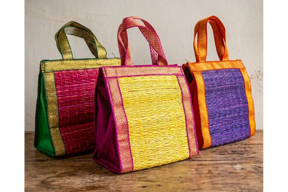 Korai Mat Bag – Eco-Friendly Traditional Handbag India