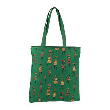 Warli Print Cotton Tote Bag
