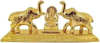 Elephant Shape Kumkum Box - Puja Celebrations