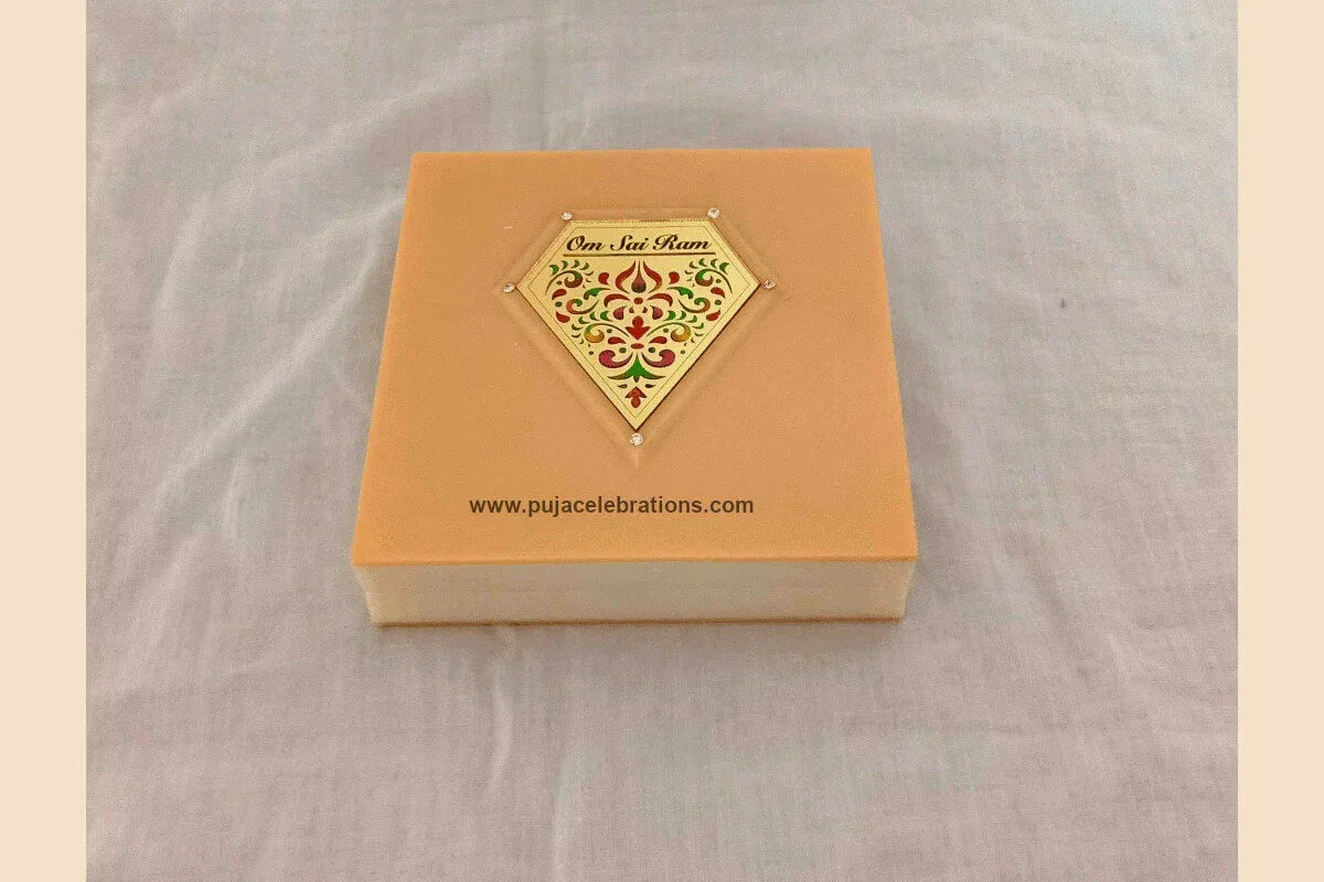 Shridi Saibaba Charan Paduka Box - Puja Celebrations