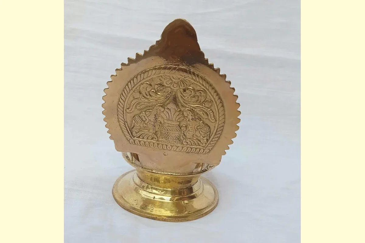 brass diya vilakku - Puja Celebrations