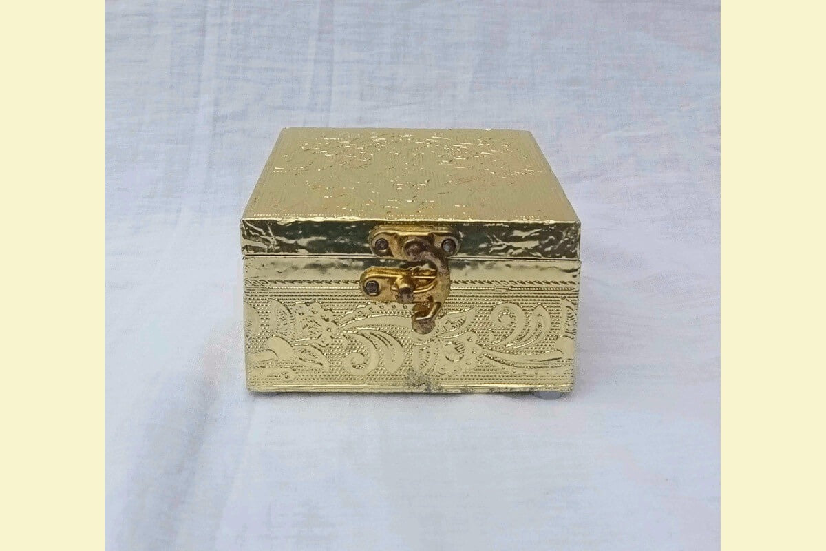 Gold Design Jewel Box