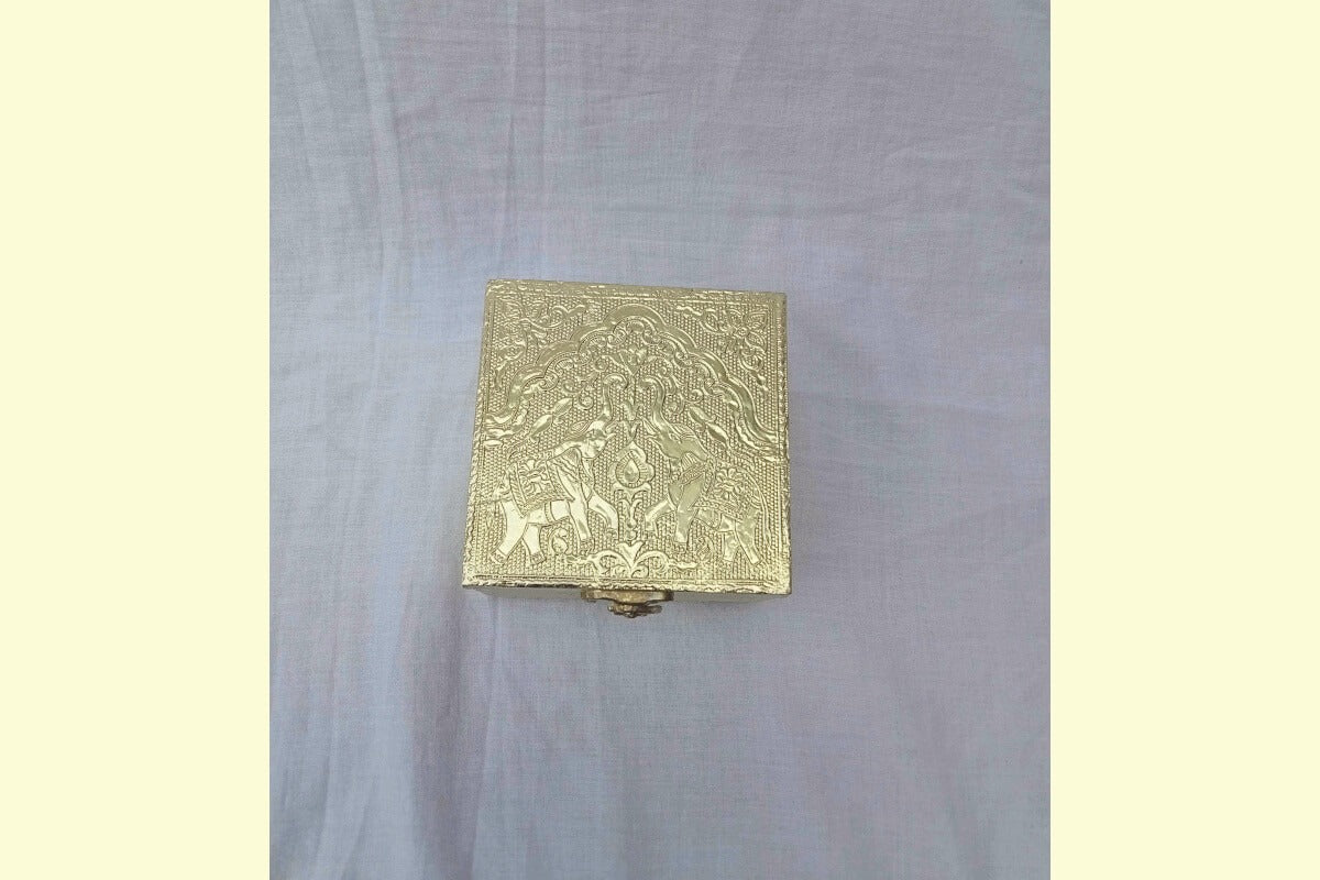 Gold Design Jewel Box