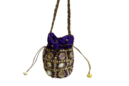 Round Base Handcrafted Women's Potli