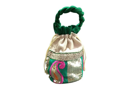 Round Base Handcrafted Women's Potli