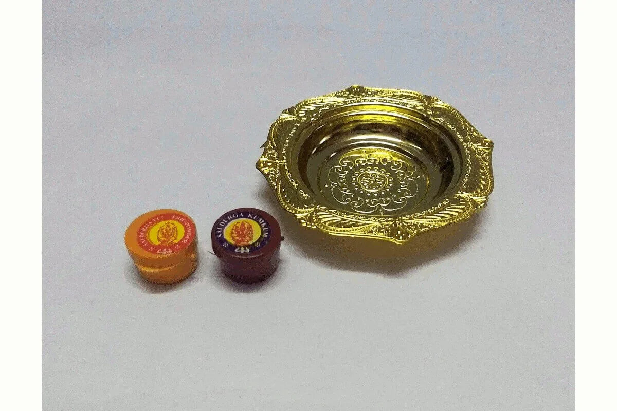 Mix Design Mini Tray Tambulam - Puja Celebrations