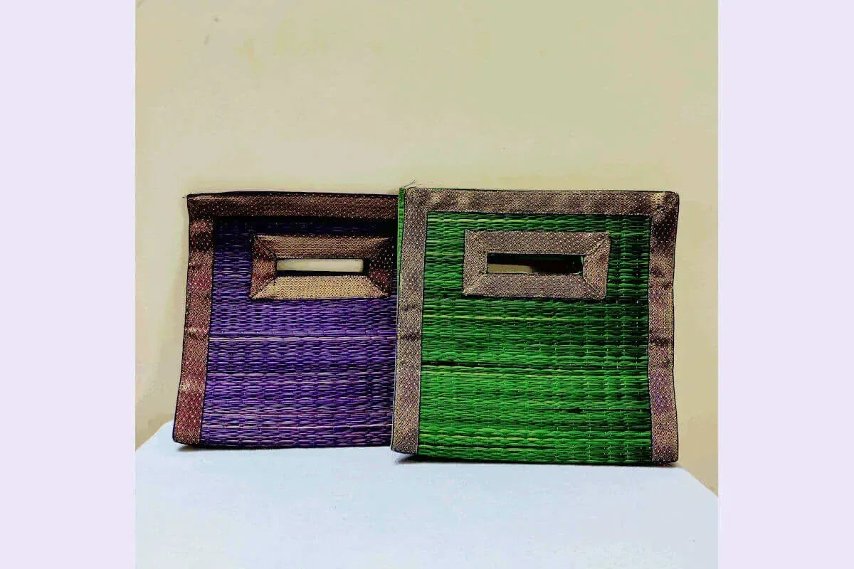 Designer Korai Mat Bag - Puja Celebrations