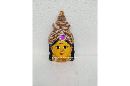 Lakshmi Amman Devi Decorated Face