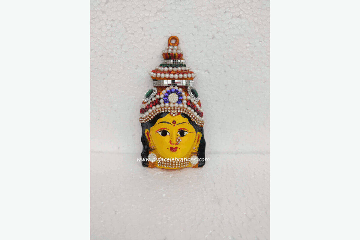 Moti Beads Devi Amman Face