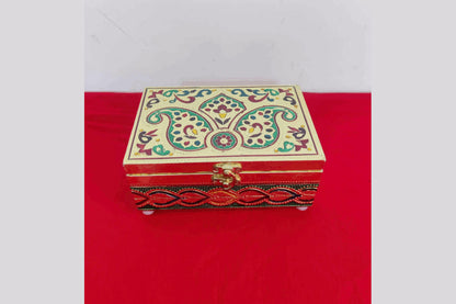Meenakari Puja Jewel  Box