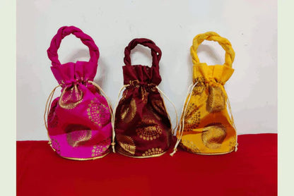 Round Base Handcrafted Women's Potli