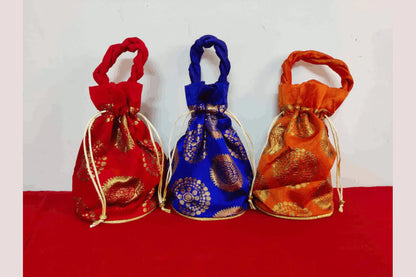 Round Base Handcrafted Women's Potli