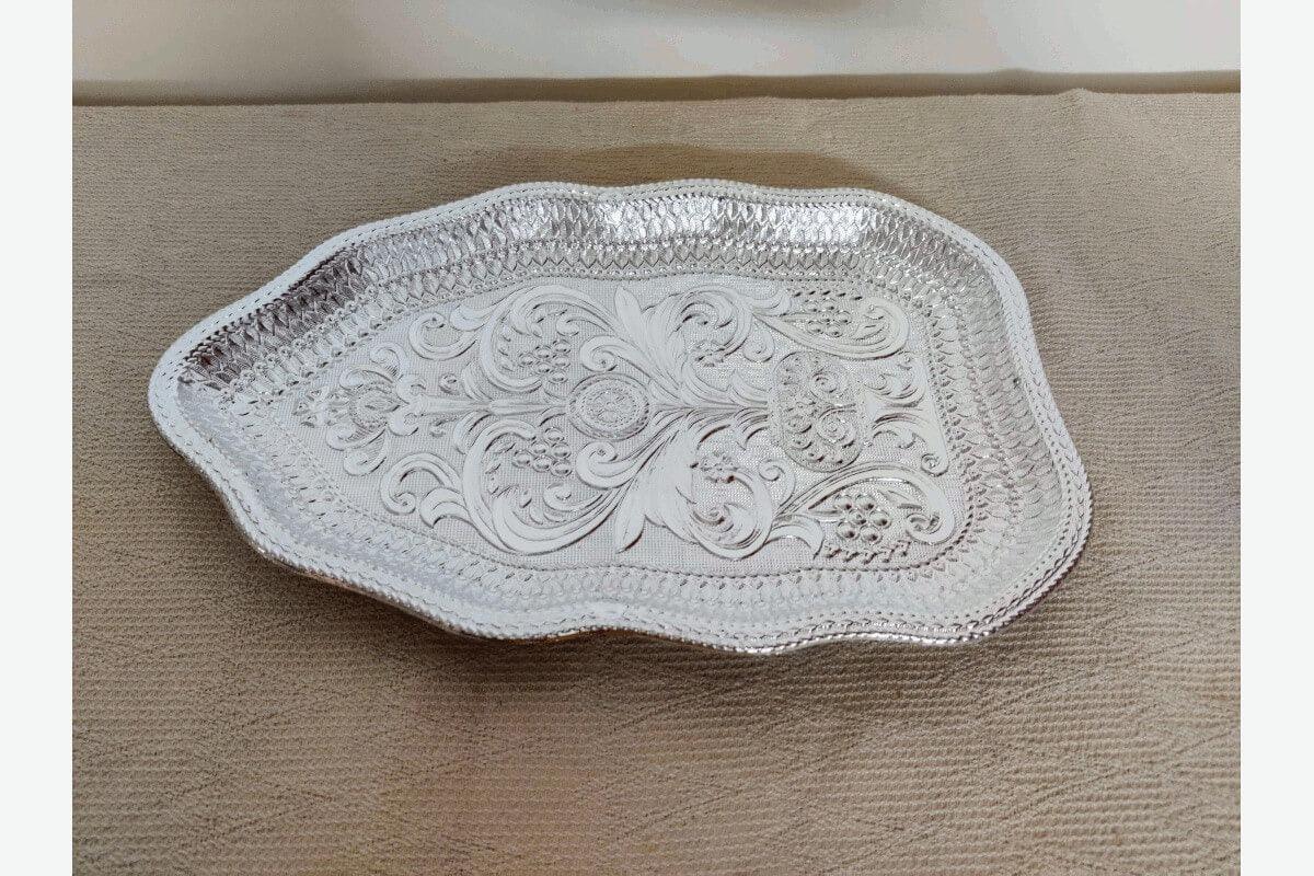 Silver Tray - Puja Celebrations