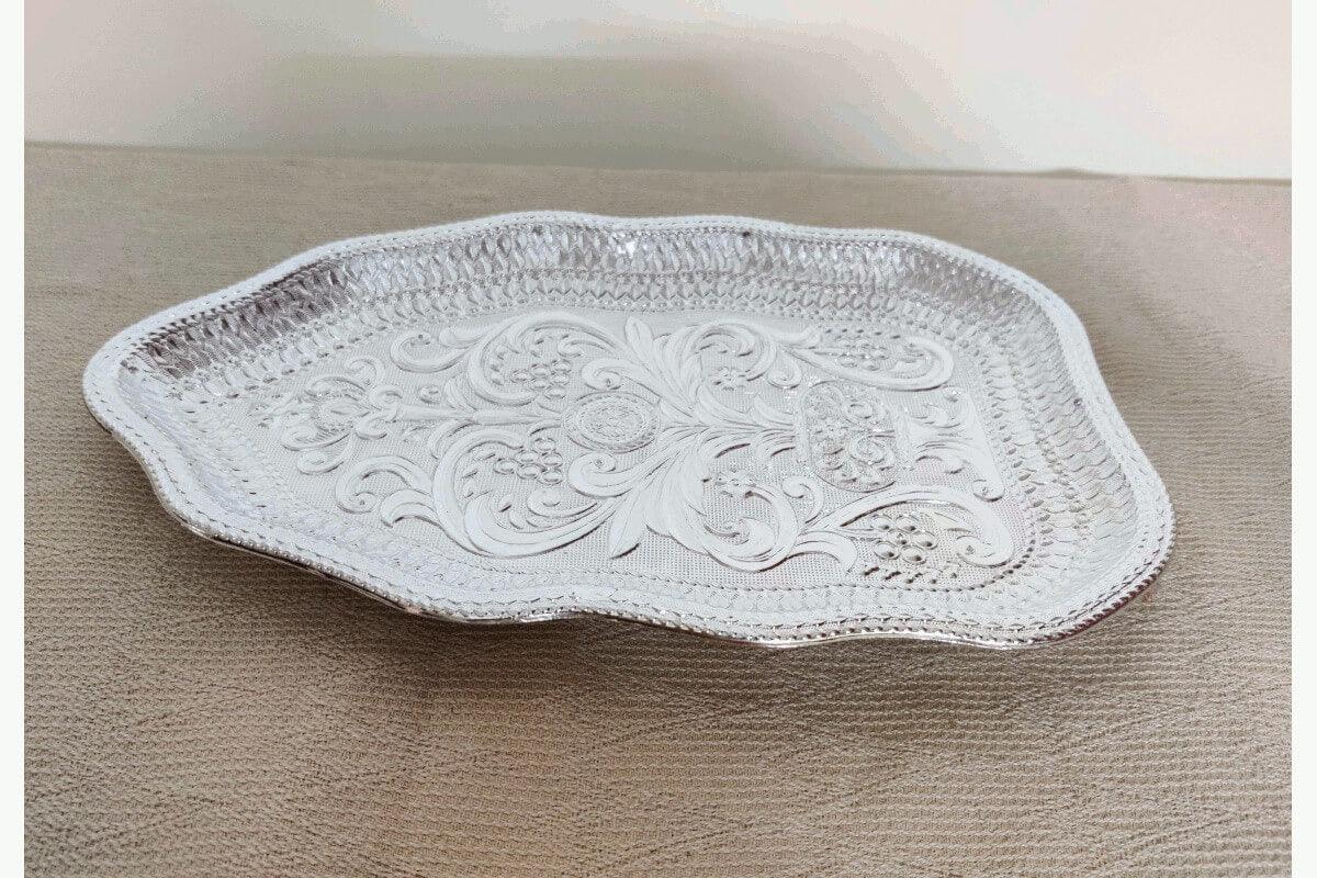 Silver Tray - Puja Celebrations