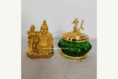 Kubera Lakshmi Pot & Gold Statue - Puja Celebrations