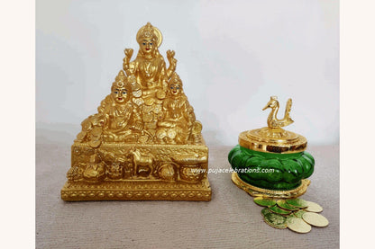Kubera Lakshmi Statue With Pot