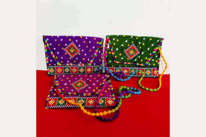 Chunari Bandhini Sling Bag