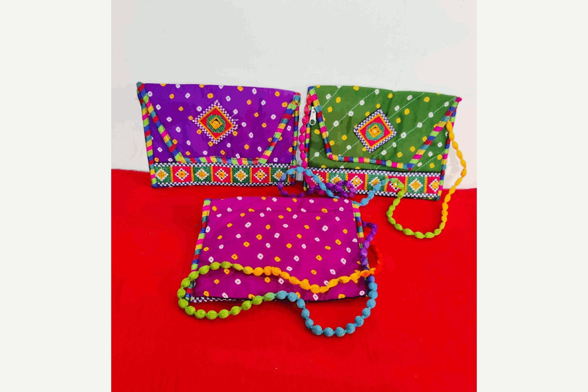 Chunari Bandhini Sling Bag