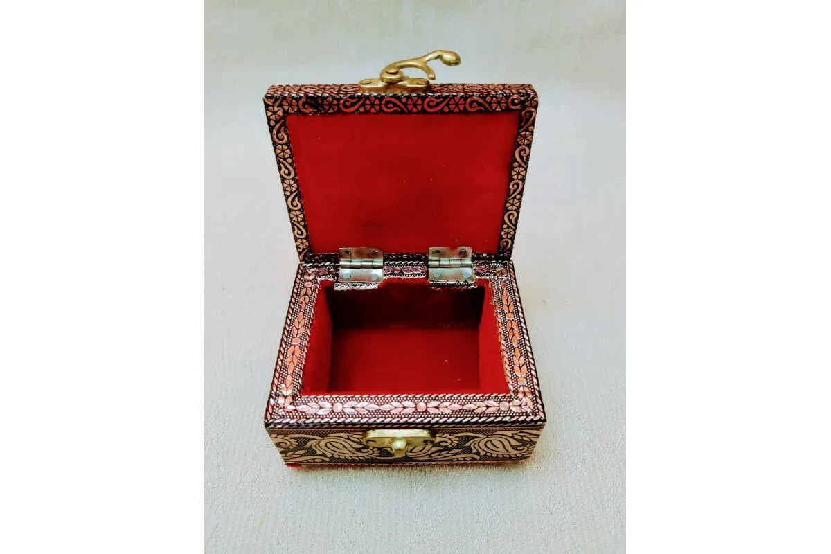 Tanjore Print Jewel Box - Puja Celebrations