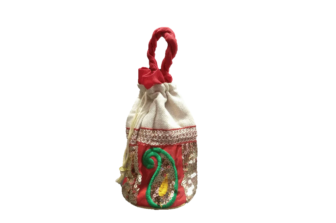 Round Base Handcrafted Women's Potli